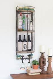 Wire Bar Storage Cabinet