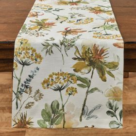 Safflower Table Runner 72" L