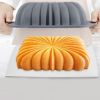 1pc Silicone Toast Cake Pan Rectangle Flower Shaped Cake Baking Pan