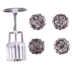 4 Stamps Moon Cake Mold