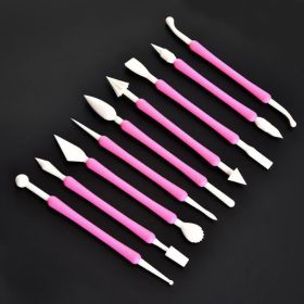 Cake Decorating Pen Kit 9 Pieces Fondant Modeling Tool