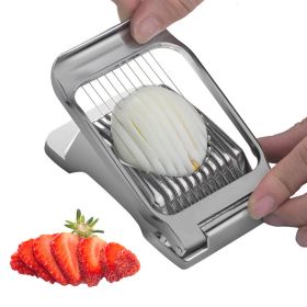 Egg Slicer for Hard Boiled Eggs Egg Cutter Strawberry Slicer