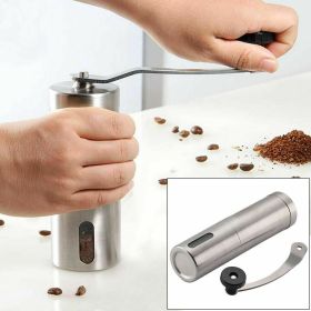 Manual Coffee Grinder;  Ceramic Burr Coffee Bean Grinder