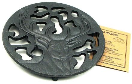 Cast Iron Buck Trivet