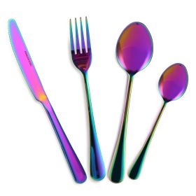 4Pcs Flatware Set Stainless Steel Silverware