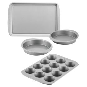 Farberware Bakeware Nonstick Cookie, Muffin, Cupcake, and Cake Pan Set