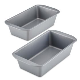 Farberware GoldenBake Bakeware Nonstick Loaf Pan Set, 2-Piece