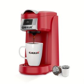 CHULUX Single Serve Coffee Maker Red