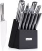 Kitchen Knife Set;  LapEasy 15 Piece Knife Sets with Block