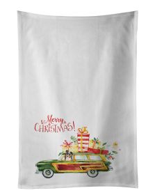 NEW Merry Christmas Australian Shepherd Kitchen Towel