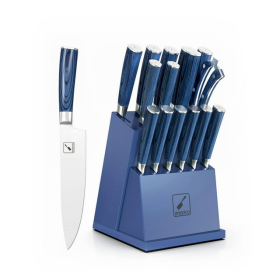 imarku | Knife Set 16-Piece Kitchen Knife Set with Block