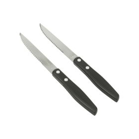 GoodCook 2-Piece Serrated Blade Steak Knife Set