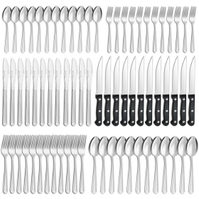 Bestdin 72 Pieces Silverware Set