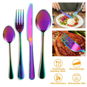 iMountek 4-Piece Flatware Set Stainless Steel