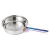 Iridescent Stainless Steel 20-Piece Cookware Set, with Kitchen Utensils