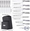 Kitchen Knife Set;  LapEasy 15 Piece Knife Sets with Block