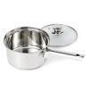 Stainless Steel Cookware and Kitchen Combo Set 52-piece