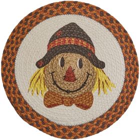 Scarecrow Printed Braided Placemat