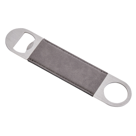 Leatherette Opener (Color: Grey, size: 7"x1.5")