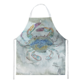 Watercolor Apron (Color: Female Blue Crab, size: 31 x 27)