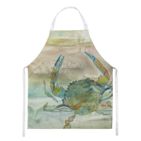 Sunset Apron (Color: Blue Crab, size: 31 x 27)