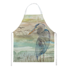 Sunset Apron (Color: Blue Heron, size: 31 x 27)