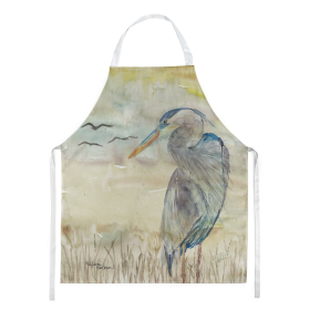 Yellow Sky Apron (Color: Blue Heron, size: 31 x 27)