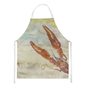 Yellow Sky Apron (Color: Crawfish, size: 31 x 27)