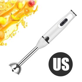 Hand Stick Handheld Immersion Blender (Color: White US Plug, Ships From: China)