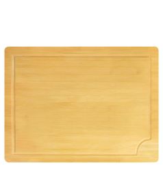 Organic Bamboo Architecture Household Kitchen Cutting Board (Color: Natural, size: 3XL/24√ó18")