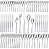 Bestdin Silverware Set for 12, 60 Pieces Stainless Steel Flatware Set