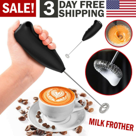 Electric Milk Frother Drink Foamer Whisk Mixer (default: default)