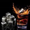 Stainless Steel Ice Cubes Reusable Chilling Stones