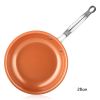 Frying Pan Nonstick 20 24 28cm Frying Pan with Ceramic Titanium Coating