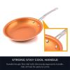 Frying Pan Nonstick 20 24 28cm Frying Pan with Ceramic Titanium Coating