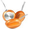 Frying Pan Nonstick 20 24 28cm Frying Pan with Ceramic Titanium Coating