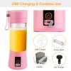 Portable Juicer Blender USB Rechargeable Juicer Cup